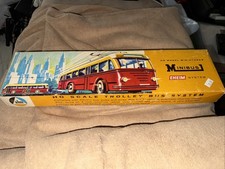 AHM By Eheim HO Model Miniatures Minibus System Set 4001 Red Bus W/box
