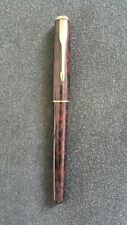 Rare Stylo Roller Parker Sonnet Marron Marbré Rollerball Pen Brown Marbled