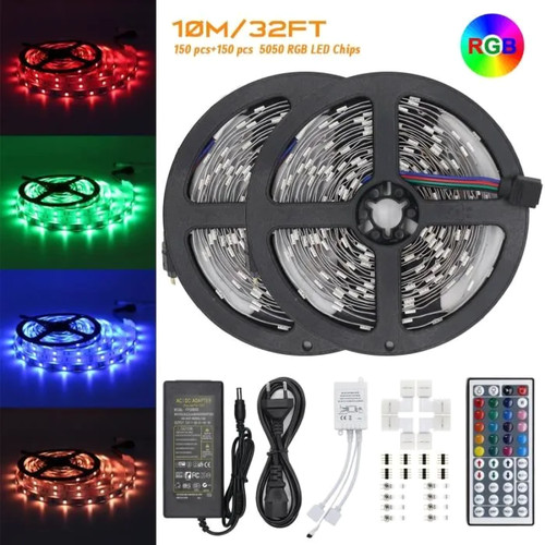 Ruban led rgb 300 5050 - rgb, 10m