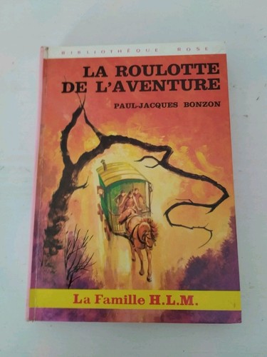 Bibliothèque rose roulotte - rose,
