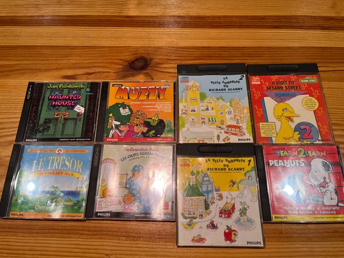 Lot jeux cdi philips - jeux, /