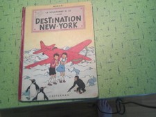 JO,ZETTE EY JOCKO 1951 BANDES DESSINES DESTINATION NEW-YORK-VERY FINE