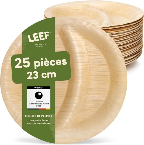 Leef assiette jetable - assiette,