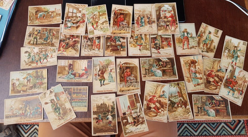 Lot chromos chocolat du - 32,