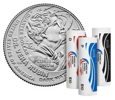 2025 PDS Dr. Vera Rubin American Women Quarter 3 Coin Set
