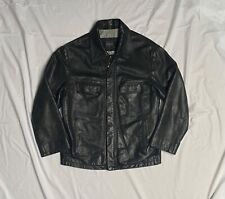 Veste en cuir Redskins Noire