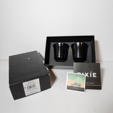 Nespresso Pixie 2 Espresso Ristretto Coffee Cups Sku 3610-RI /2.01 Black