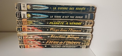 Lot livres fleuve noir - 7,