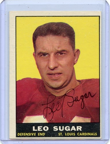1961 topps football - 1961, #119