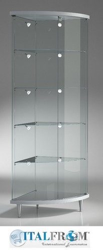 Vitrine armoire unité coin - vitrine,