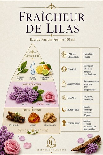 Fraicheur lilas eau de - de,