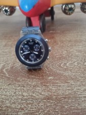 Vintage Irony Diaphane Chrono Swatch