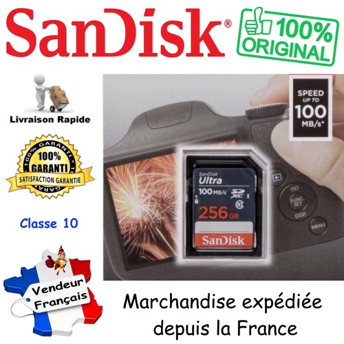 Sandisk carte mémoire sdxc - mémoire,