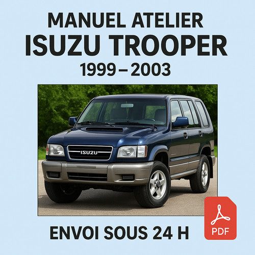 Manuel atelier isuzu trooper - manuel,