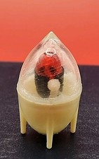 Vintage Gumball Prize/Cracker Jack TOY 1960s HK ROBBY ROBOT Space Ship Rocket