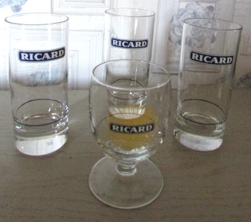 Ensemble verres ricard - de, 4
