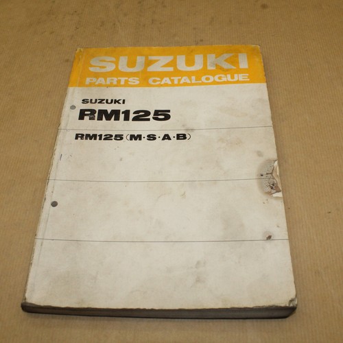 Parts list suzuki 125 - list, 1977