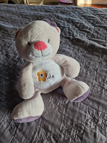 Doudou peluche ours - doudou, beige