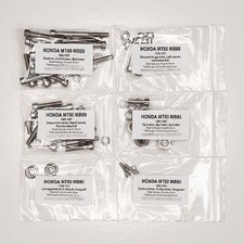 HONDA MT MTX MB MBX 80 1980-1997 Kit vis BTR inox moteur complet MT80 MB80