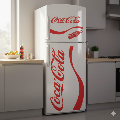 Kit autocollant mural frigo - autocollant, ou
