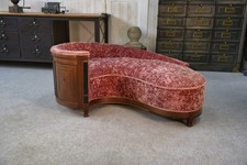 Canapé "Rognon" Art déco en