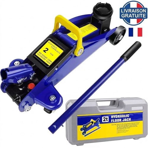 Cric hydraulique rouleur - cric,