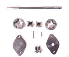 Lot pompe à huile  + axe  -