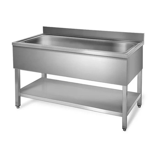 Plonge inox bac sans - inox, –