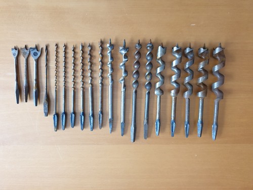 Lot gouges et mèches - 19,