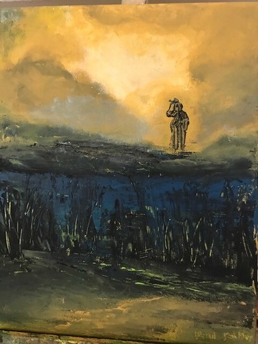 Tableau peinture acrylique - peinture, au