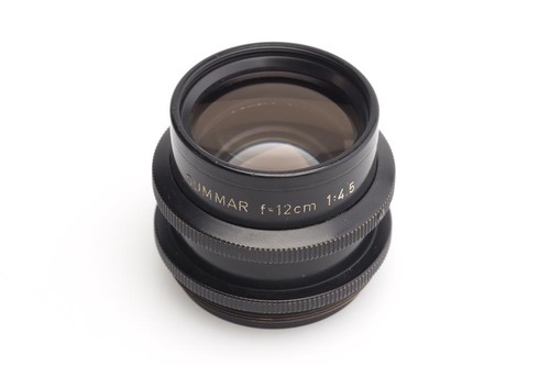 Leitz leica summar 12cm - leica, 4.5/12cm