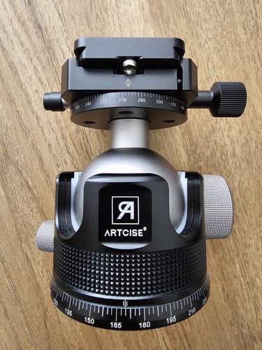 Gitzo artcise ball head dual - artcise, w/dual