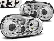 Paire de feux phares VW Golf 4 97-03 Look R32 chrome