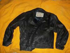 LEATHER JACKET / AEROPOSTALE / BLERIOT / FACSIMILE 1980s...