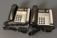 ATT 1070 Office Phone 4 Line Business System Caller ID/waiting W/ Adaptors Qty 2
