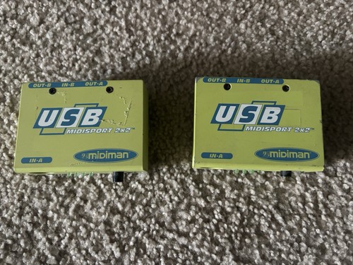 Midiman midisport 2x2 usb midi - midiman,
