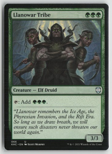 Llanowar tribe near - near, 66