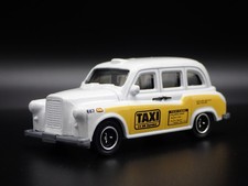 Diorama De Voiture Miniature 1/64 AUSTIN FX4 TAXI CAB BLANC DE LONDRES 1958-1997