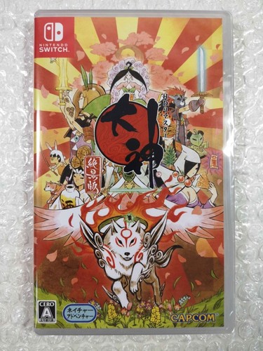 Okami switch japan new - switch,