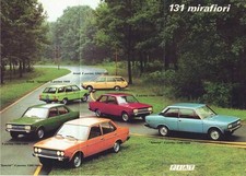 Catalogue Brochure Fiat 131