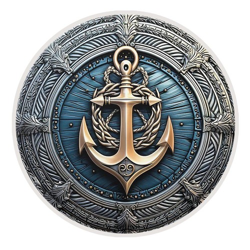Sticker ancre marine - sticker,