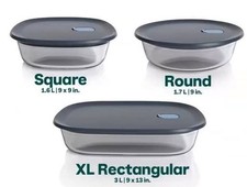 Tupperware Voila™ Glass Set of 3 - BRAND NEW