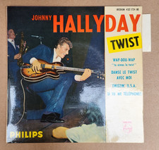 D - Johnny Hallyday  Wap Dou Wap - EP 45T  1962 LANGUETTE  Trés RARE Colombet 82