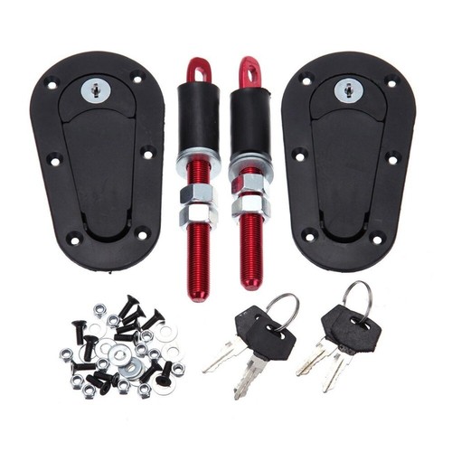 Attache capot aero clé - capot,
