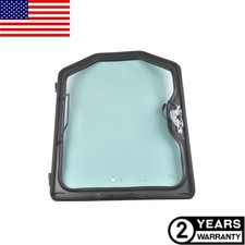 For Bobcat Skid Steer Rubber Glass Window Assembly Kit w/Door Frame Lock 7109665