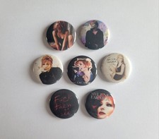 Mylène Farmer Lot de 7 Badges Vintages
