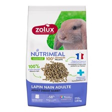 Granulés pour lapin nain