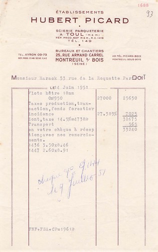 Montreuil sous bois scierie - bois,