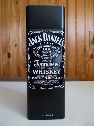 Boîte métal jack daniel - boîte,