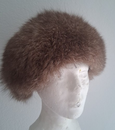 Chapeau vintage fourrure - chapeau,